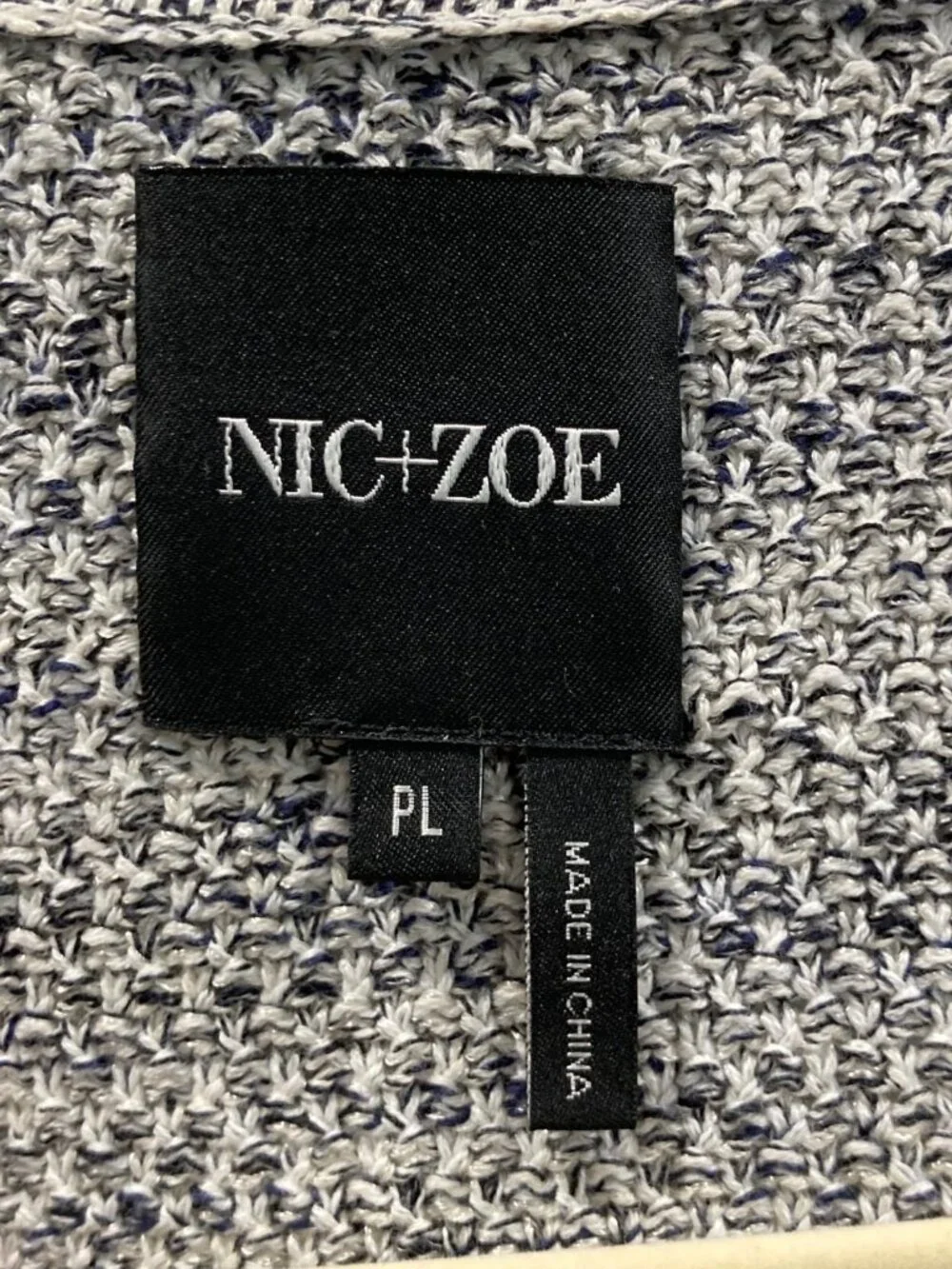 NIC+ZOE You Deserve It Jacket PL Black Casual Neutral Capsule Raw Hem Minimalist